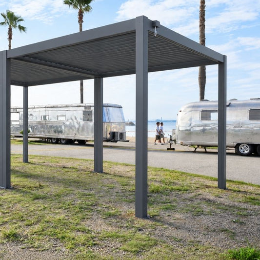 D130 louver pergola 4×4