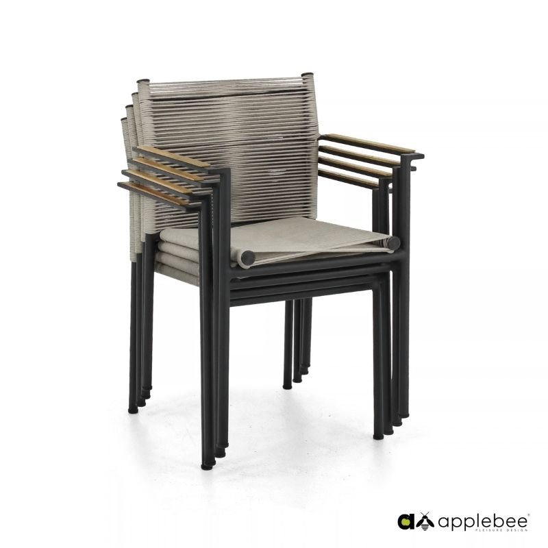 【特別価格】JAKARTA dining table set(gray)