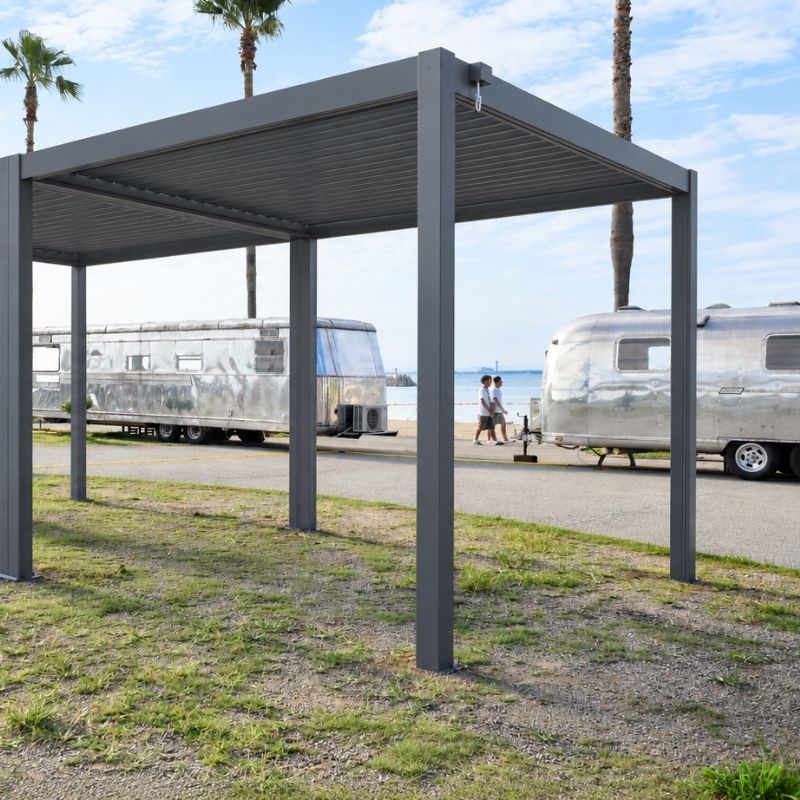 D130 louver pergola 3×3