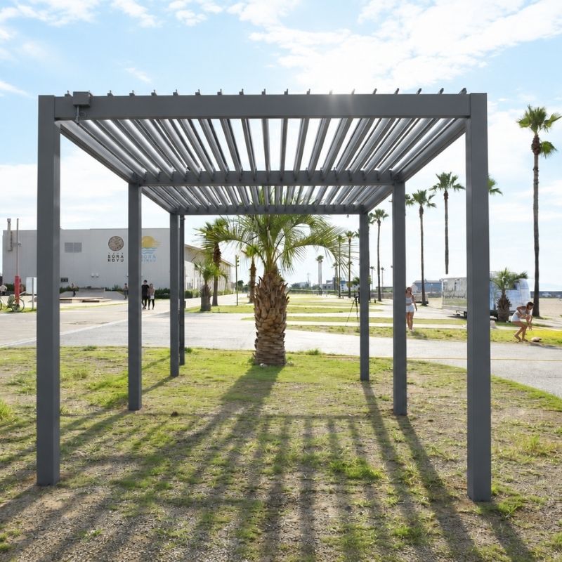 D130 louver pergola 4×4