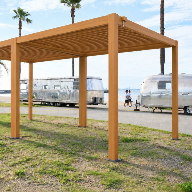 D130 louver pergola 3×4