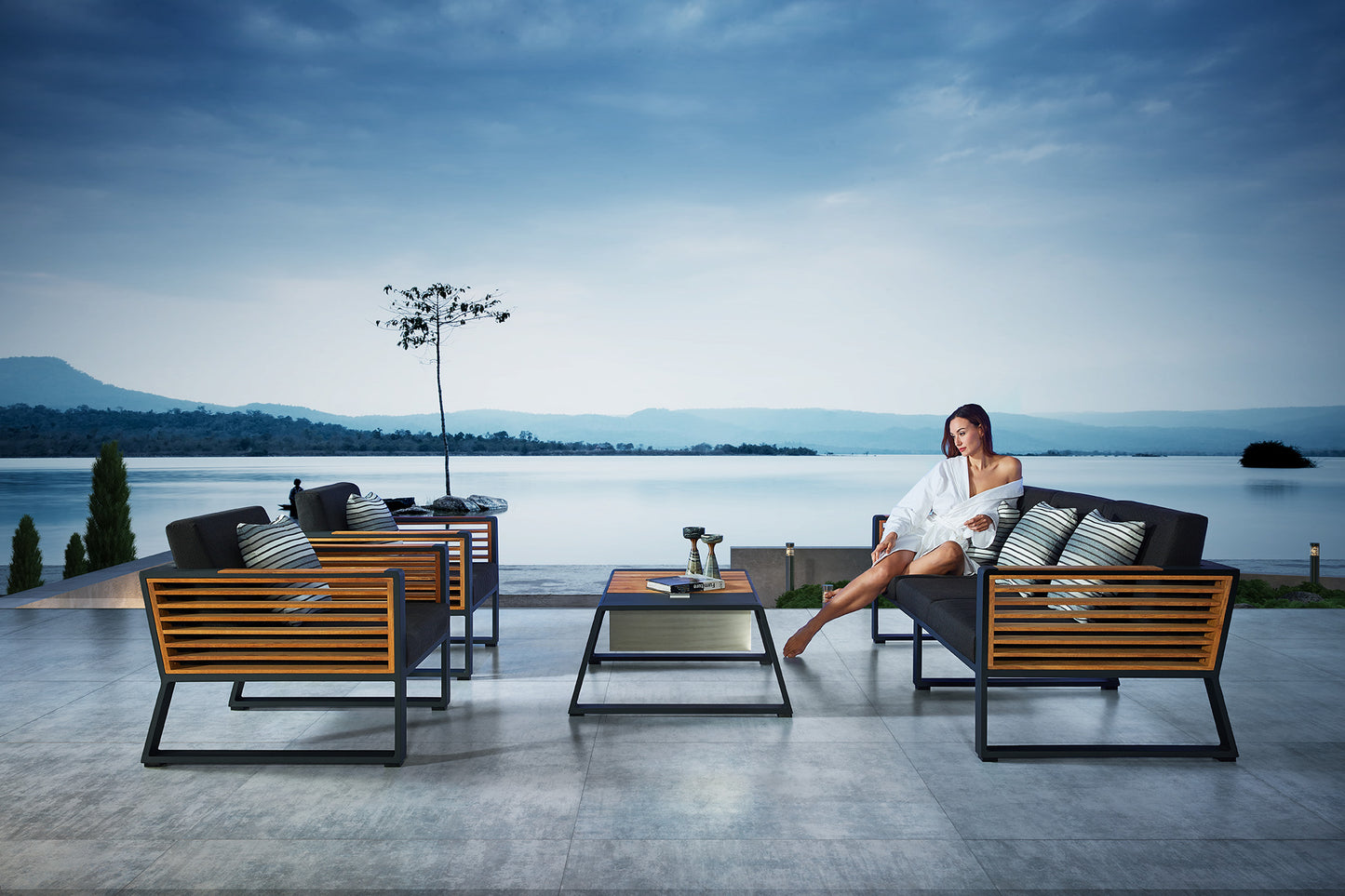 New York  lounge sofa set - 204090