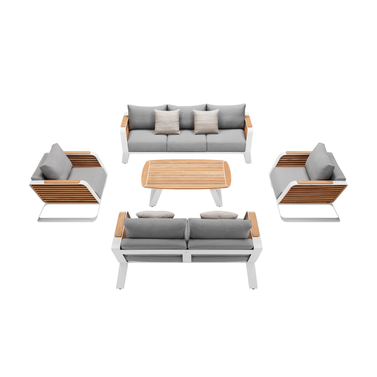 Wing lounge sofa set - 204950