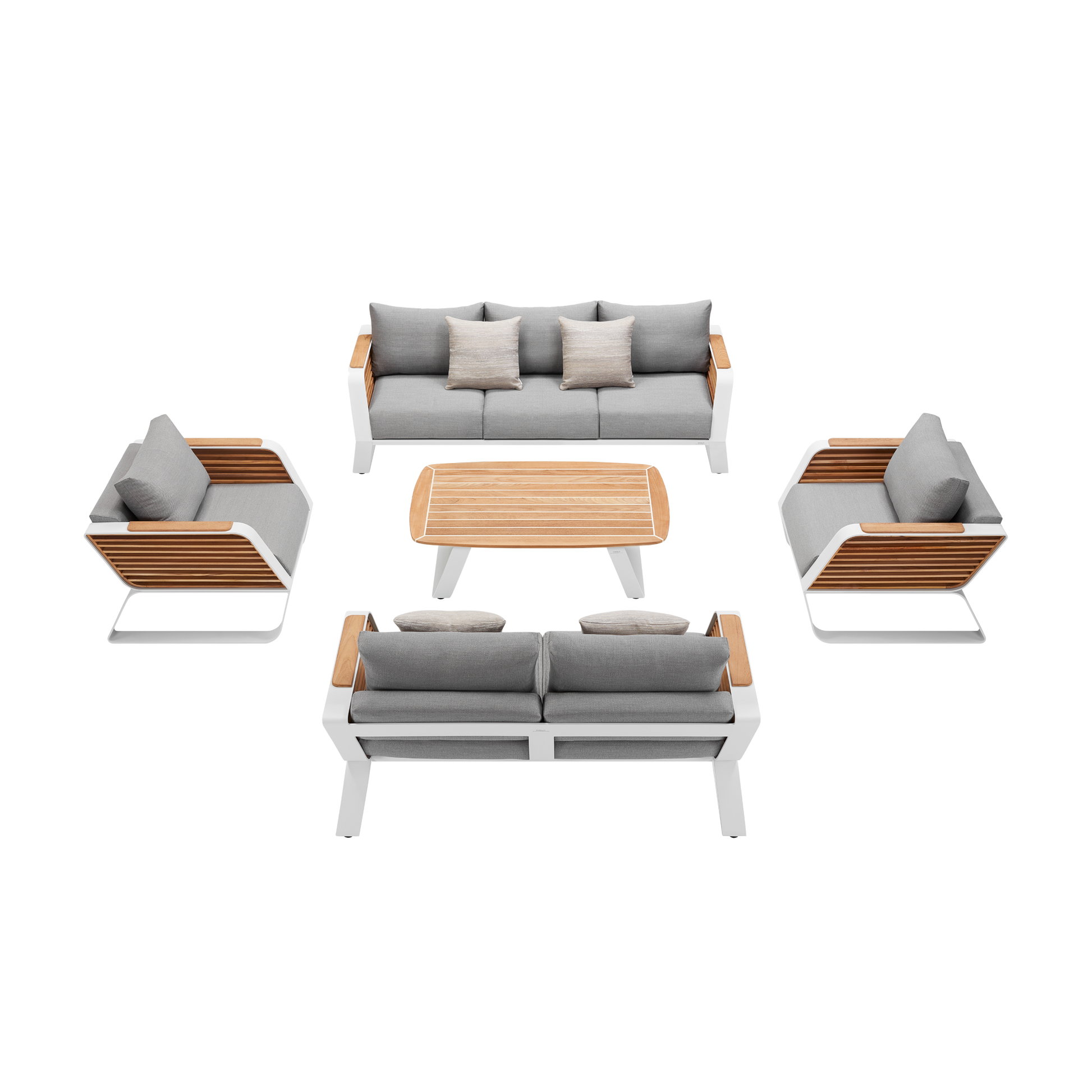Wing lounge sofa set - 204950