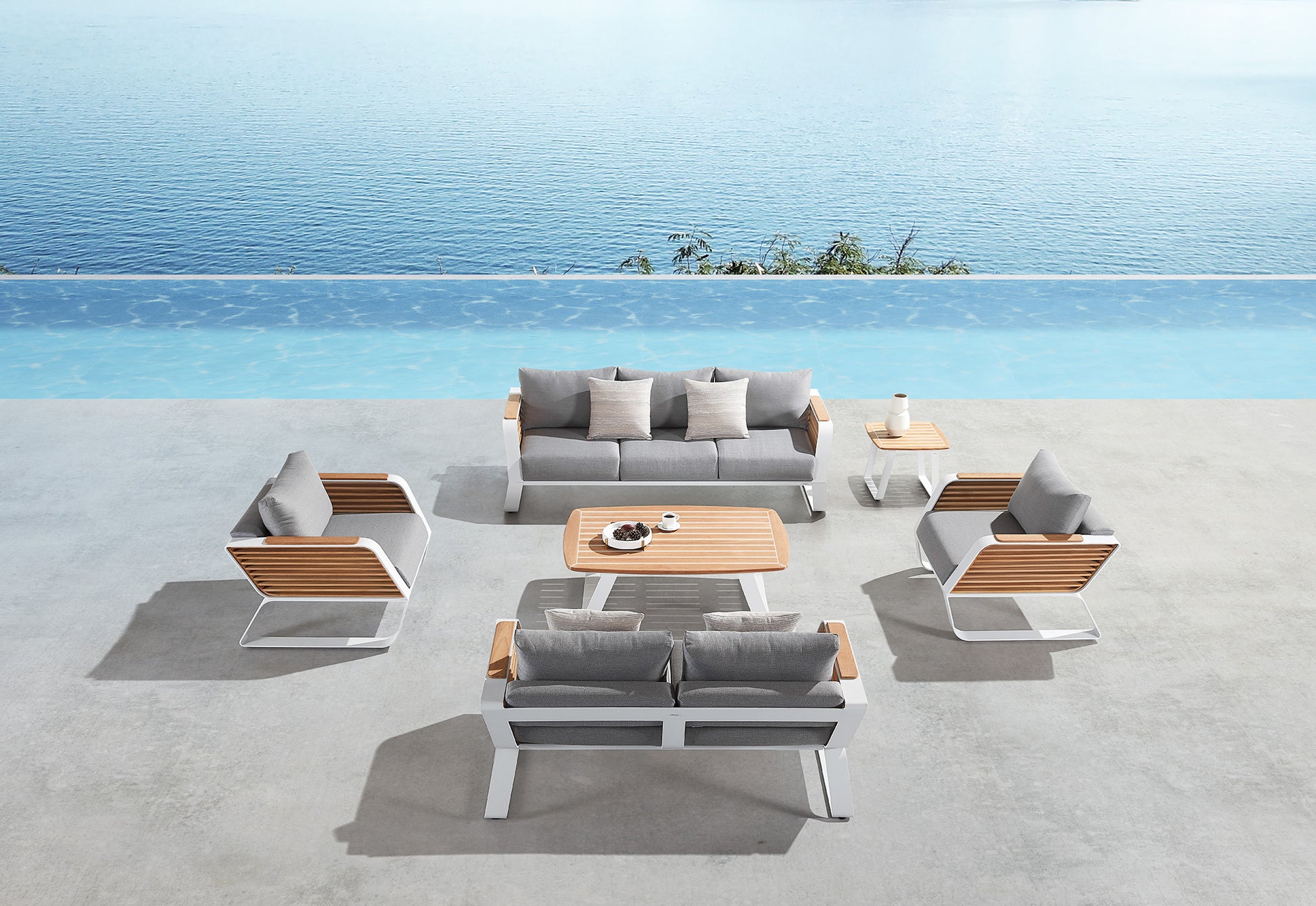 Wing lounge sofa set - 204950