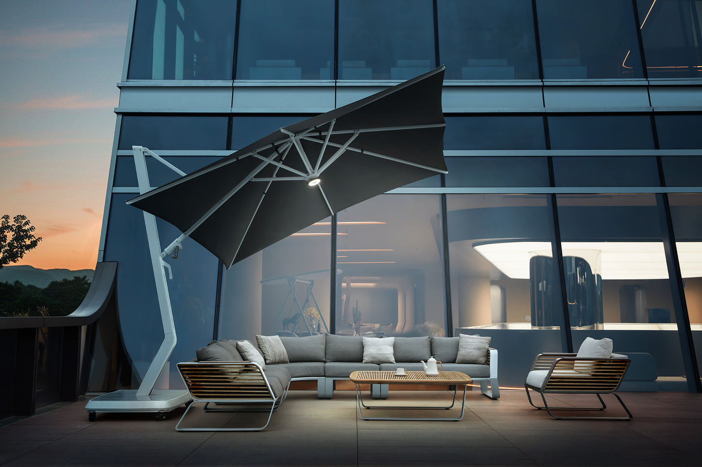 Wing lounge sofa set - 204960