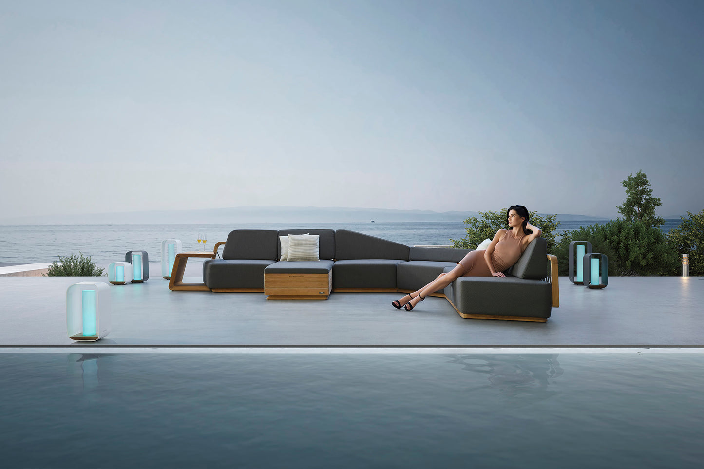 Armonia lounge sofa set - 205010