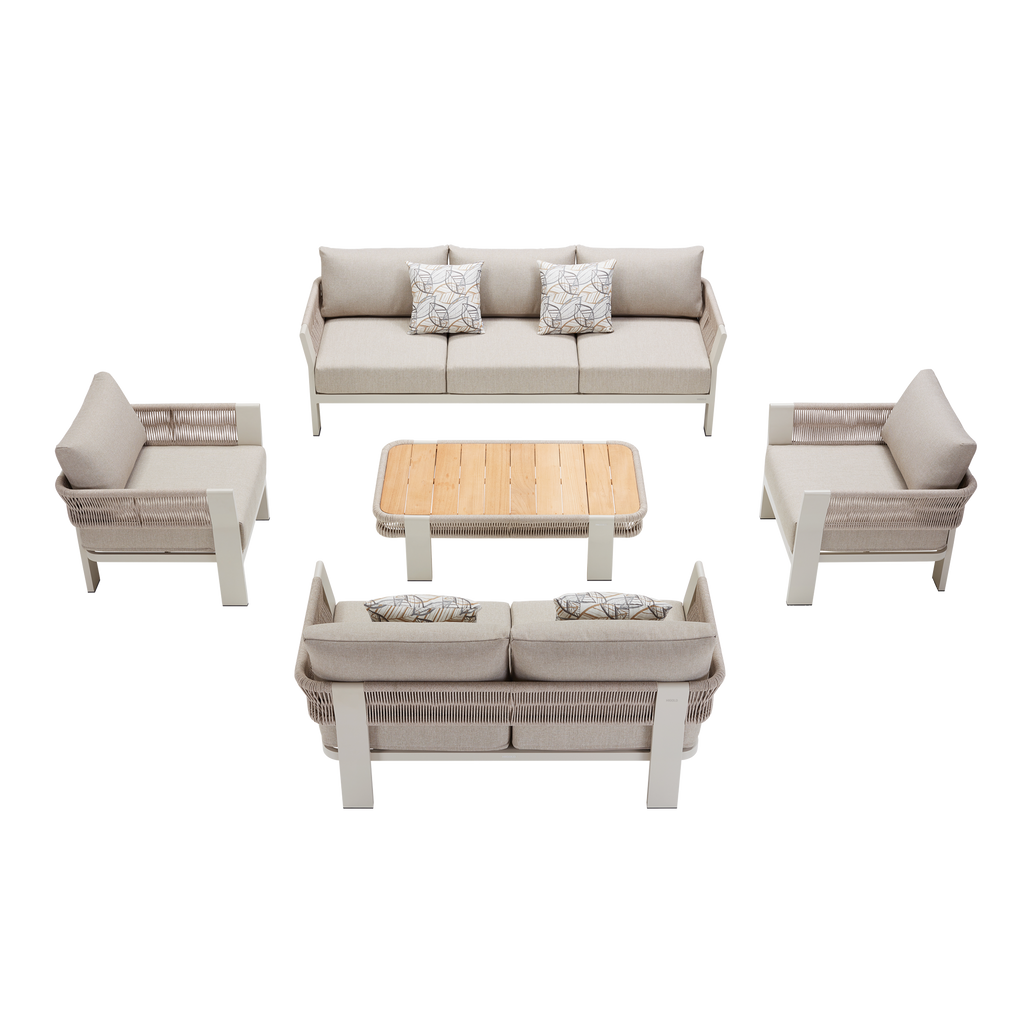 Borromeo lounge sofa set - 205440