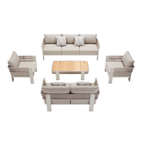 Borromeo lounge sofa set - 205440
