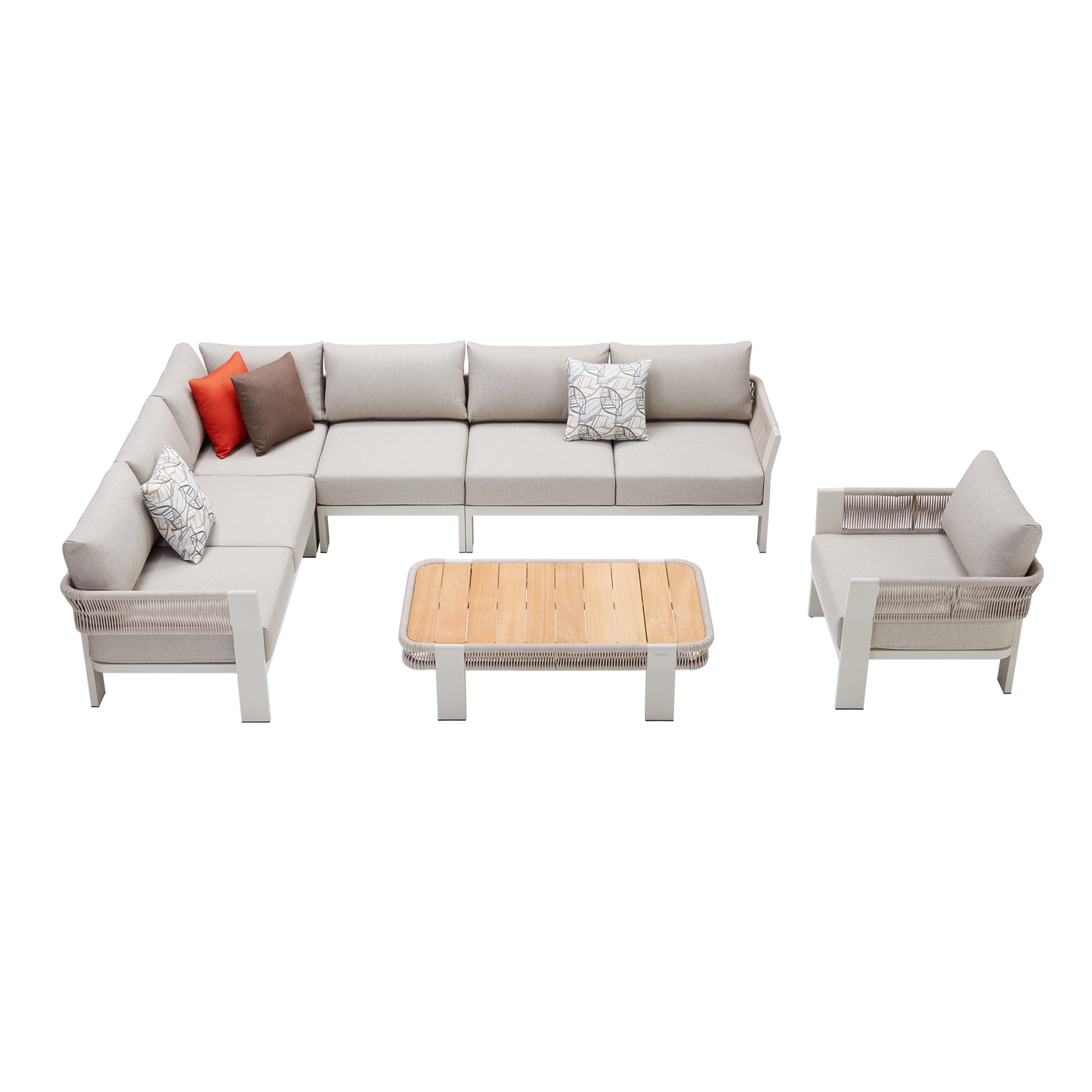 Borromeo lounge sofa set - 205460