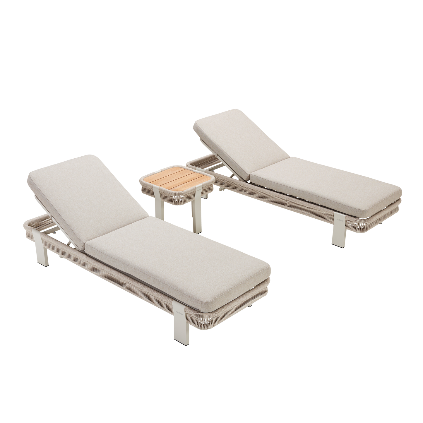 Borromeo sunlounger set - 205480