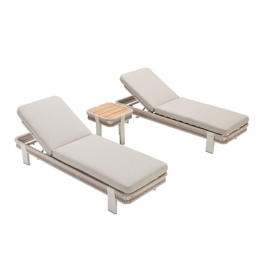Borromeo sunlounger set - 205480