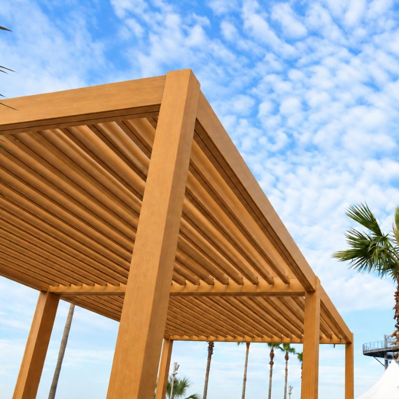 D130 louver pergola 4×4