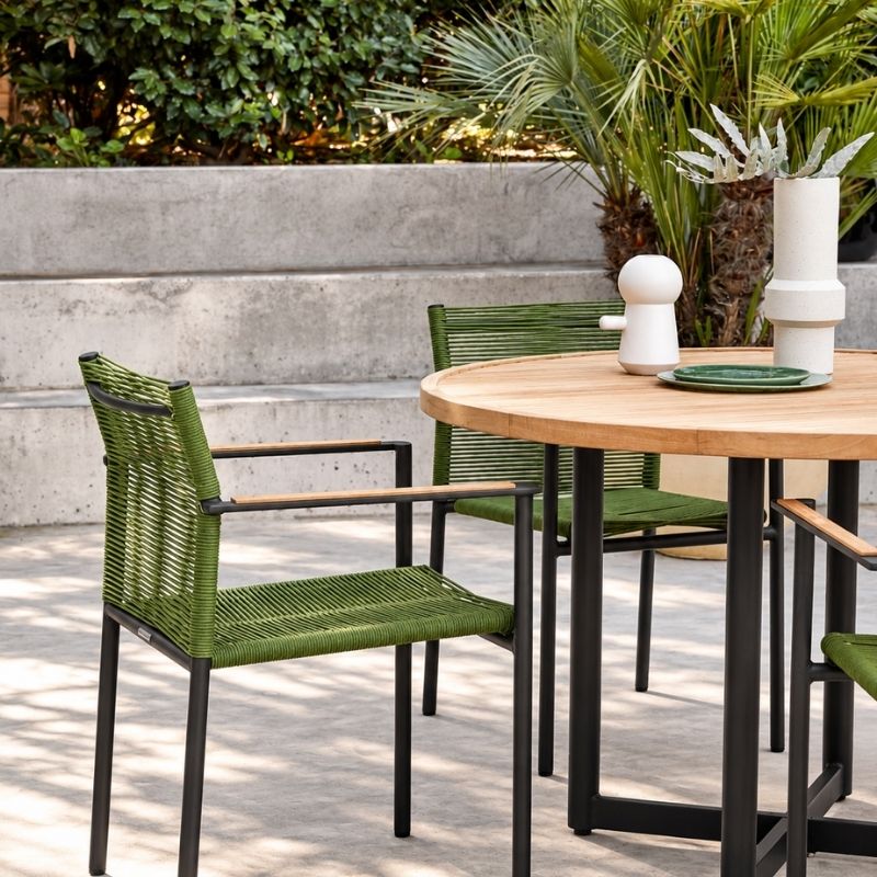【特別価格】JAKARTA dining table set（green）