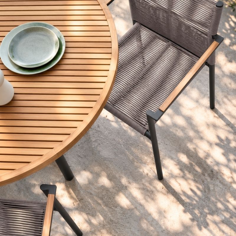 【特別価格】JAKARTA dining table set（gray）