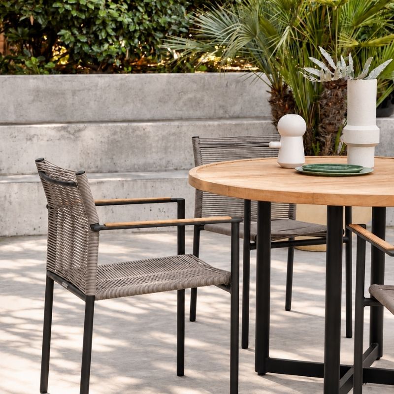 【特別価格】JAKARTA dining table set（gray）