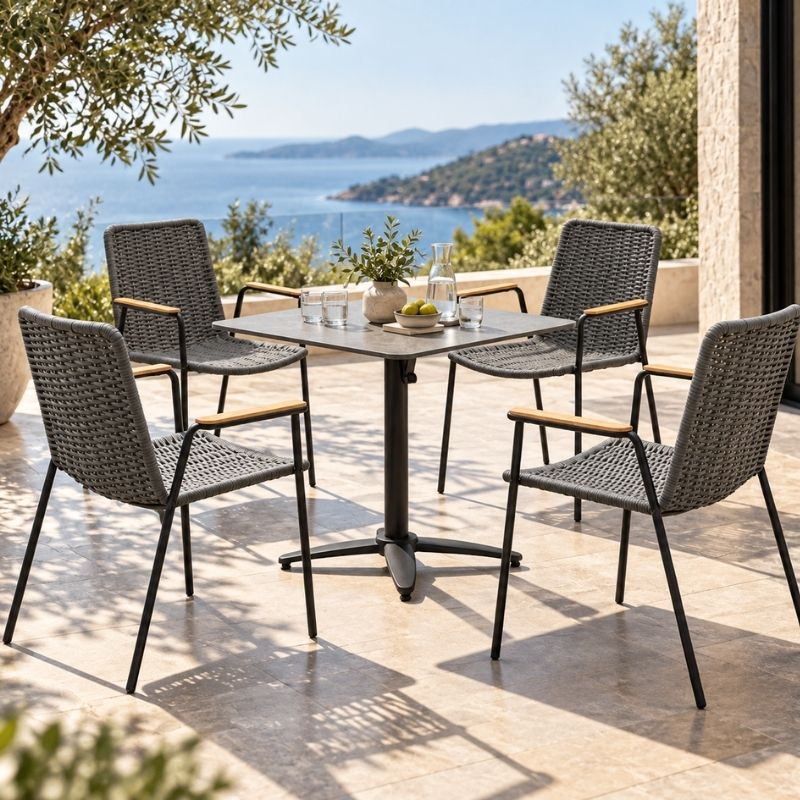 BLOOM single chair & table set - 306120