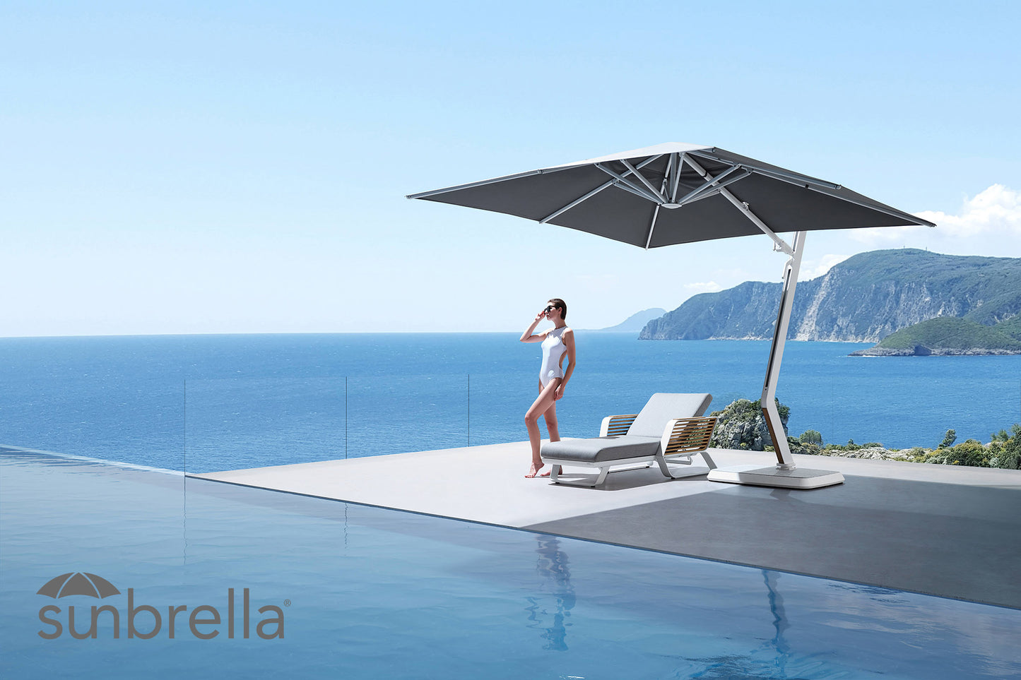 Wing Umbrella (Sunbrella Fabric) - 900211