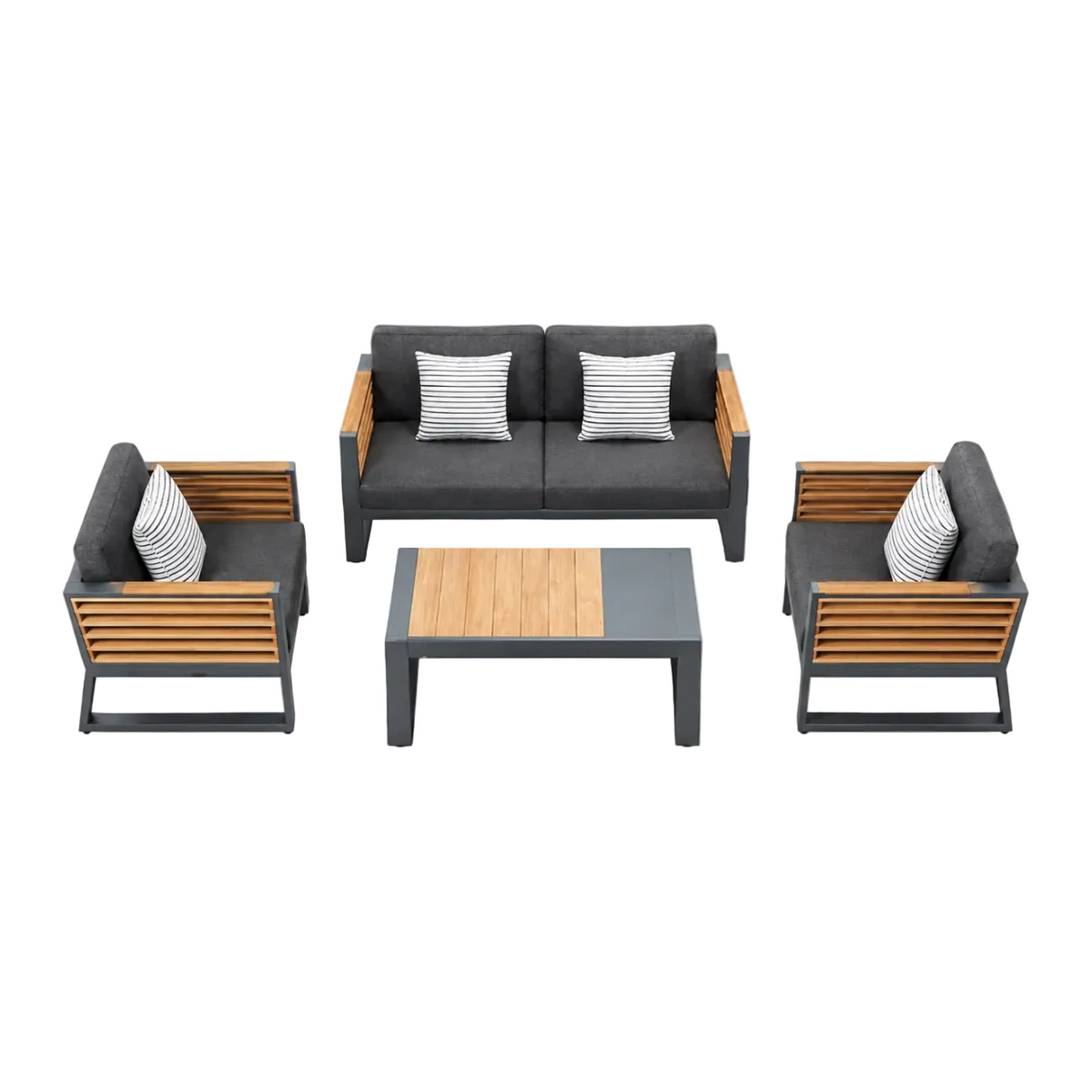 NEWYORK  double sofa set - 204010